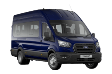 Van Hire Jersey - Ford Minibus 17 Seater - Minibus hire Jersey